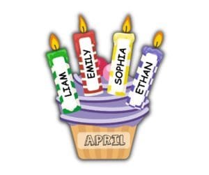 Children birthday calendar - Image 2
