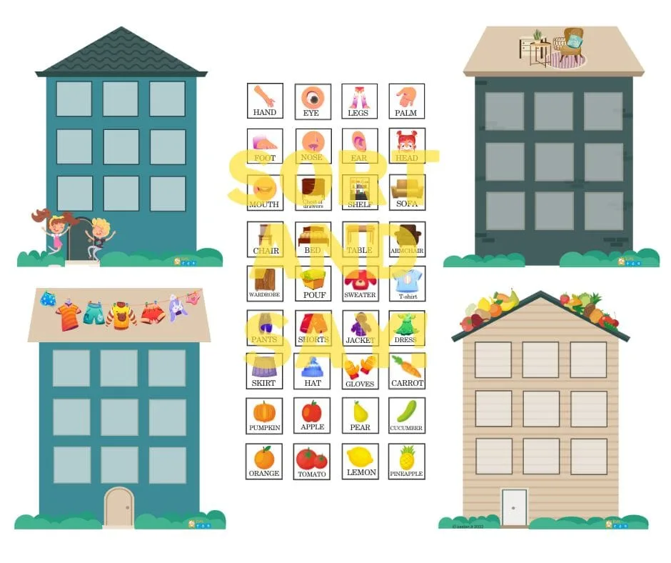 Game “Sort and say” - Image 2