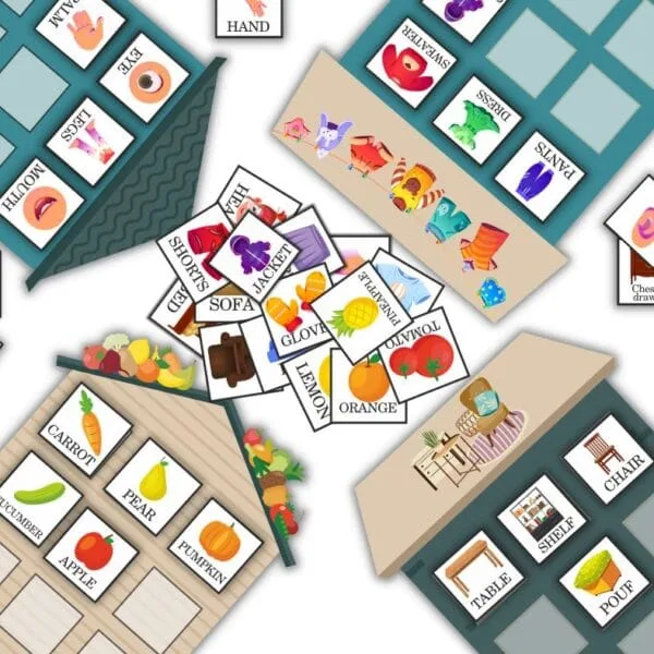 Game “Sort and say”
