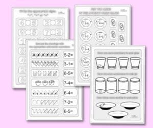 Math tasks for preschoolers - Image 2