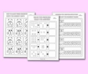 Math tasks for preschoolers - Image 3