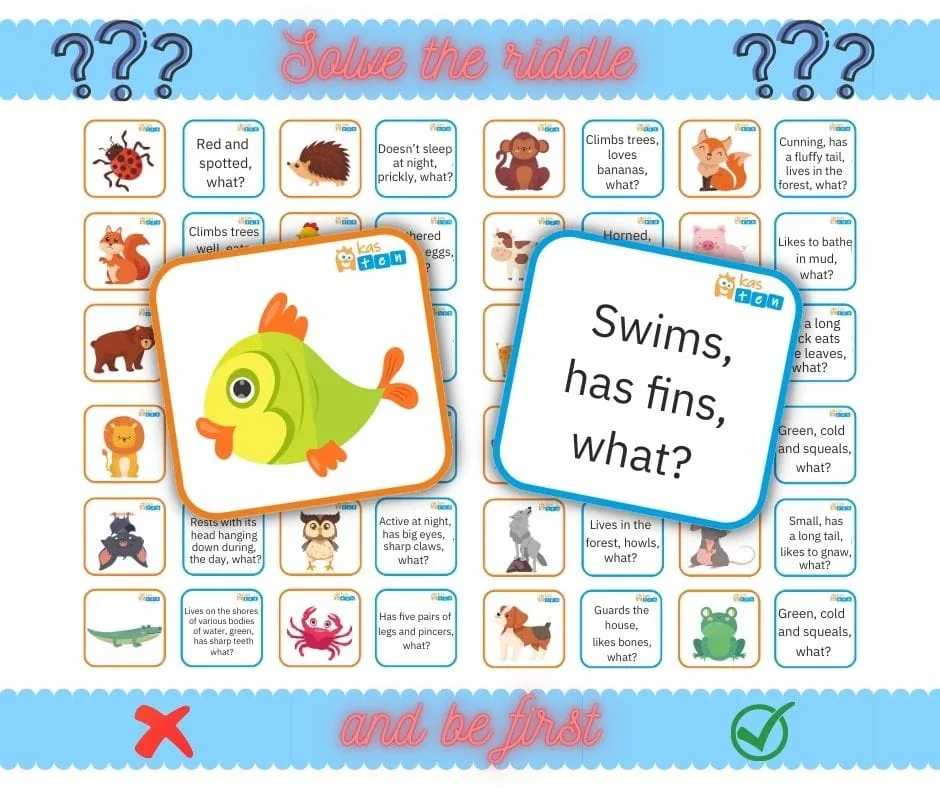 Riddles for the smallest ones