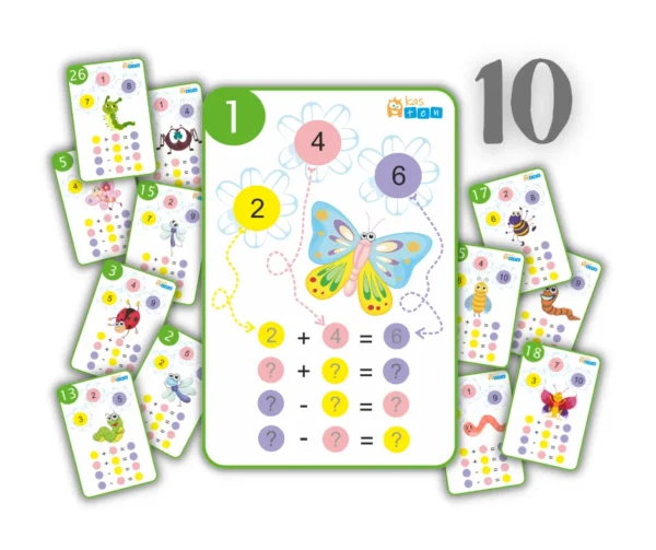 Write actions and count to 10