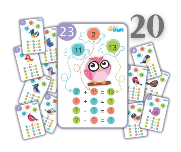 Write actions and count to 20