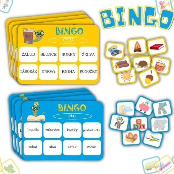 Hra ,,Čtecí BINGO''