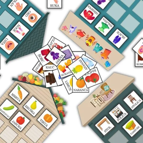 Igra „Sortiraj i reci“