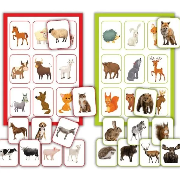 Lotto „Domáce a voľne žijúce zvieratá“