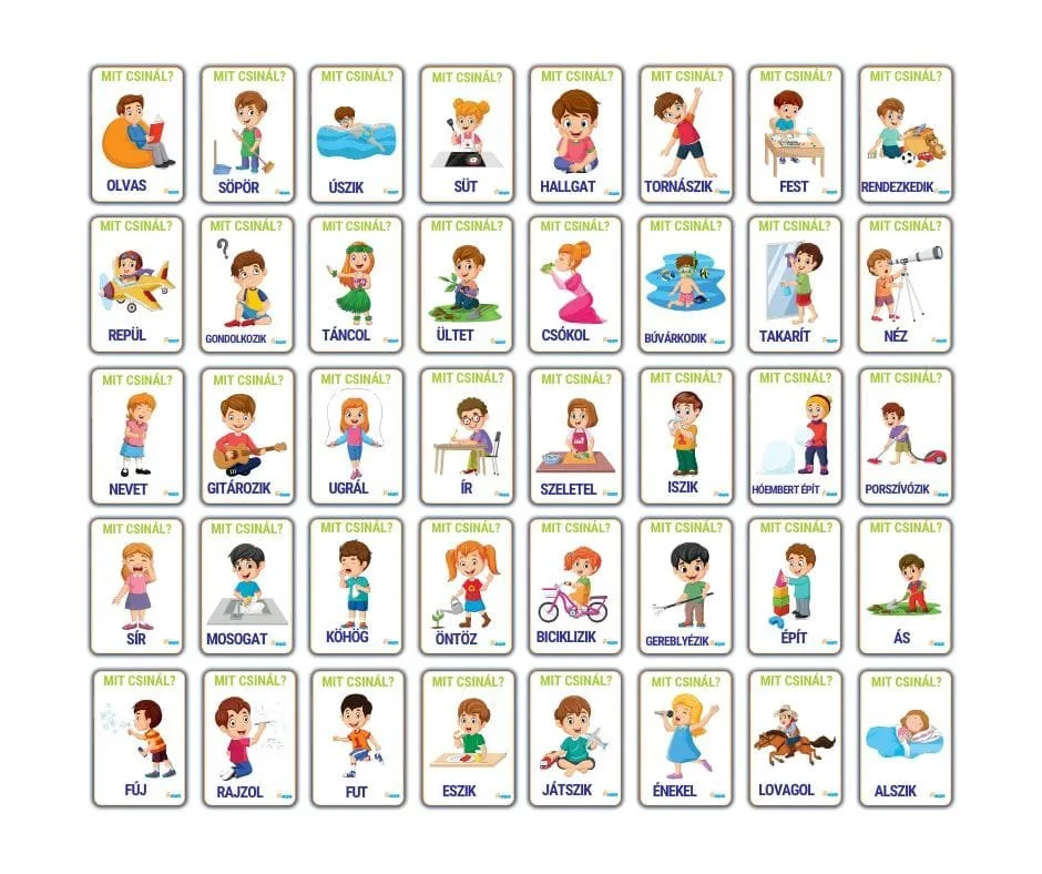 Mit csinál? – Igék - Image 2