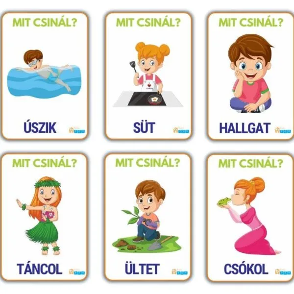 Mit csinál? – Igék