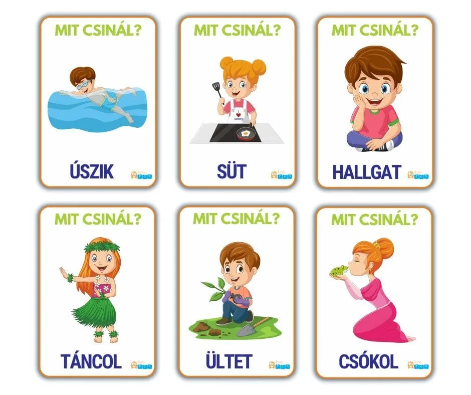 Mit csinál? – Igék