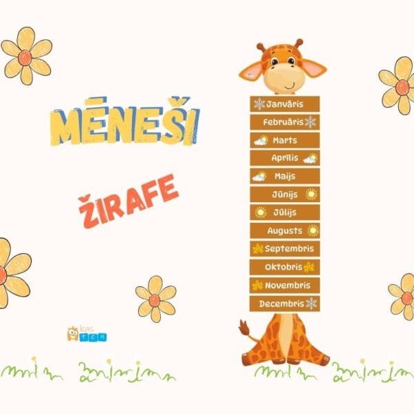 Mēneši – Žirafe