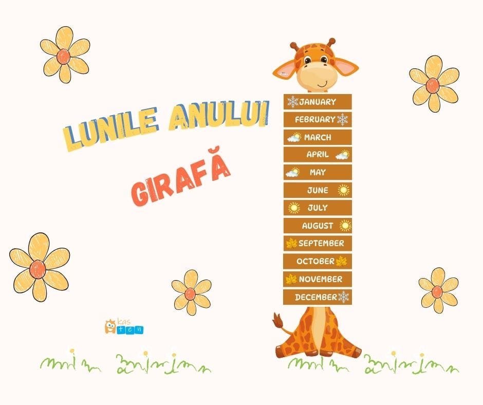 Lunile anului – Girafă