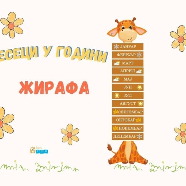 Meseci – Žirafa