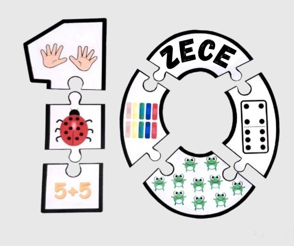 Puzzle cu cifre