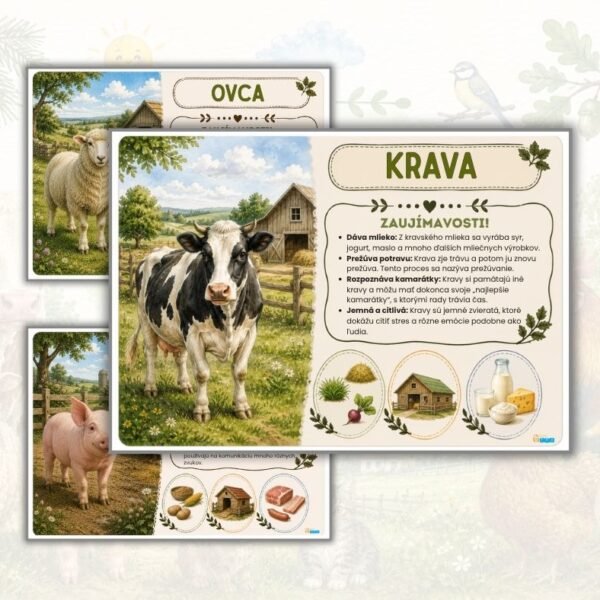 Objavuj zvieratá na farme